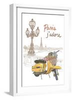 Paris J'adore-Lichia Liu-Framed Art Print