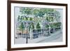 Paris, Jardin Des Tuileries-Anthony Butera-Framed Giclee Print