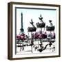 Paris Je t'aime-Philippe Hugonnard-Framed Giclee Print