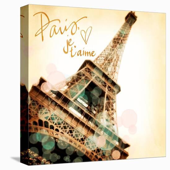 Paris, Je t'aime-Emily Navas-Stretched Canvas