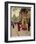 Paris Kiosk, Early 1880s-Jean Béraud-Framed Giclee Print