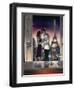 Paris Kiss-Brent Heighton-Framed Art Print