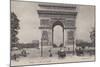 Paris, L'Arc De Triomphe-null-Mounted Giclee Print