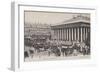 Paris, La Bourse-null-Framed Giclee Print