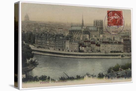 Paris, La Cite 1906-null-Stretched Canvas