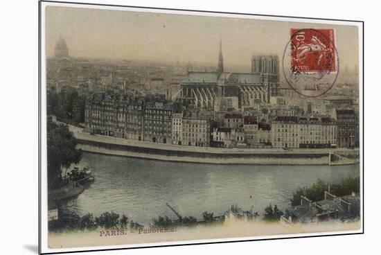 Paris, La Cite 1906-null-Mounted Art Print