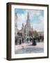 Paris, La Place De Trinite-Jean Francois Raffaelli-Framed Giclee Print