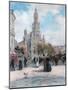 Paris, La Place De Trinite-Jean Francois Raffaelli-Mounted Giclee Print