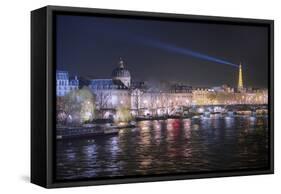 Paris, La Seine-Philippe Manguin-Framed Stretched Canvas