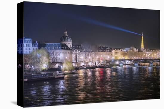 Paris, La Seine-Philippe Manguin-Stretched Canvas
