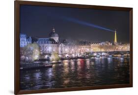Paris, La Seine-Philippe Manguin-Framed Photographic Print