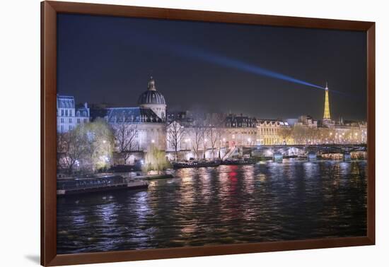 Paris, La Seine-Philippe Manguin-Framed Photographic Print