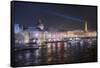 Paris, La Seine-Philippe Manguin-Framed Stretched Canvas