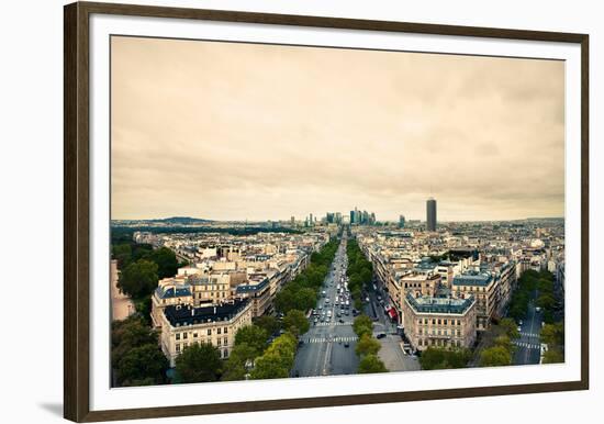 Paris Landscape-Joseph Eta-Framed Giclee Print