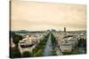 Paris Landscape-Joseph Eta-Stretched Canvas