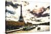 Paris Landscape-Philippe Hugonnard-Stretched Canvas