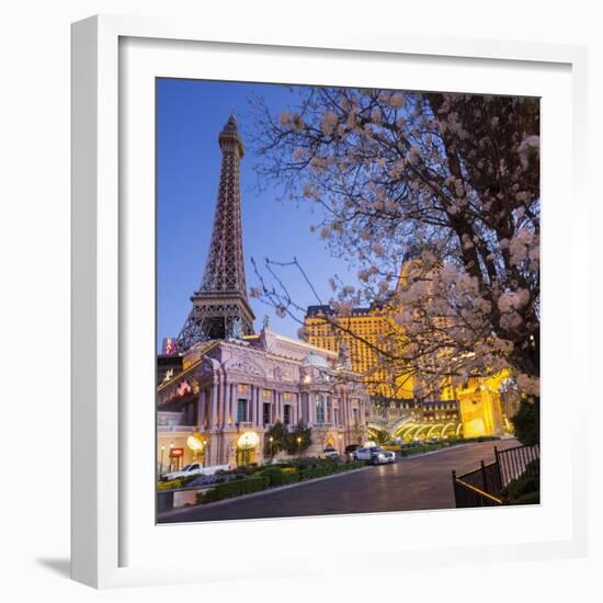 Paris Las Vegas Hotel, Strip, South Las Vegas Boulevard, Las Vegas, Nevada, Usa-Rainer Mirau-Framed Photographic Print