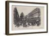 Paris, Le Boulevard Des Capucines, Le Grand Hotel-null-Framed Giclee Print