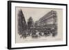Paris, Le Boulevard Des Capucines, Le Grand Hotel-null-Framed Giclee Print