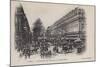 Paris, Le Boulevard Des Capucines, Le Grand Hotel-null-Mounted Giclee Print