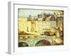 Paris, Le Pont Neuf-Maximilien Luce-Framed Giclee Print