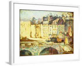 Paris, Le Pont Neuf-Maximilien Luce-Framed Giclee Print