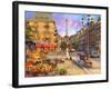 Paris Life (Variant 1)-Dominic Davison-Framed Art Print