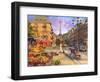 Paris Life (Variant 1)-Dominic Davison-Framed Art Print