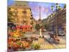 Paris Life (Variant 1)-Dominic Davison-Mounted Art Print