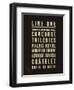 Paris Line One-Devon Ross-Framed Art Print