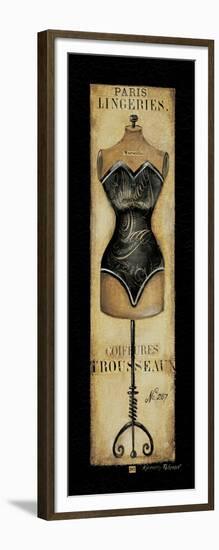 Paris Lingeries No. 287-Kimberly Poloson-Framed Art Print