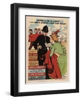 Paris Londres-Jules Alexandre Grun-Framed Art Print