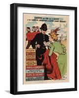 Paris Londres-Jules Alexandre Grun-Framed Art Print