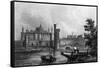 Paris Louvre C16-null-Framed Stretched Canvas