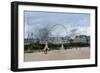 Paris Louvre Ferris Wheel-Sarah Butcher-Framed Art Print