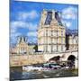 Paris Louvre II - In the Style of Oil Painting-Philippe Hugonnard-Mounted Giclee Print