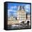 Paris Louvre II - In the Style of Oil Painting-Philippe Hugonnard-Framed Stretched Canvas