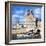 Paris Louvre II - In the Style of Oil Painting-Philippe Hugonnard-Framed Giclee Print