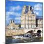 Paris Louvre II - In the Style of Oil Painting-Philippe Hugonnard-Mounted Giclee Print