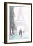 Paris Love-Omar Escalante-Framed Art Print