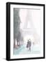 Paris Love-Omar Escalante-Framed Art Print