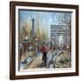 Paris Lovers II-Marilyn Dunlap-Framed Art Print