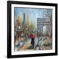 Paris Lovers II-Marilyn Dunlap-Framed Art Print