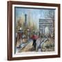 Paris Lovers II-Marilyn Dunlap-Framed Art Print