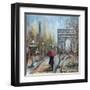 Paris Lovers II-Marilyn Dunlap-Framed Art Print