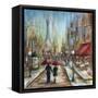 Paris Lovers III-Marilyn Dunlap-Framed Stretched Canvas