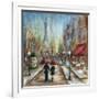 Paris Lovers III-Marilyn Dunlap-Framed Art Print