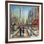 Paris Lovers III-Marilyn Dunlap-Framed Art Print