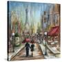 Paris Lovers III-Marilyn Dunlap-Stretched Canvas