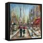 Paris Lovers III-Marilyn Dunlap-Framed Stretched Canvas